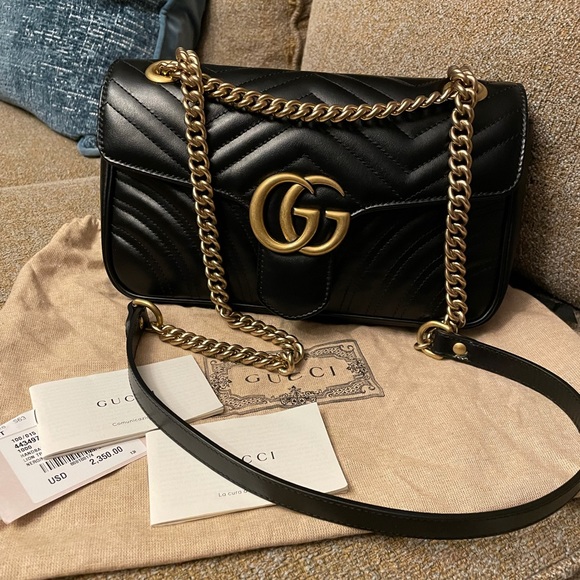 Gucci marmont small bag matelasse - Picture 1 of 8